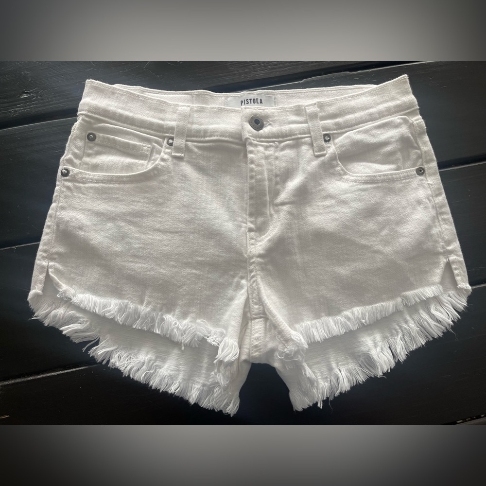 Pistola white shorts Sz 28